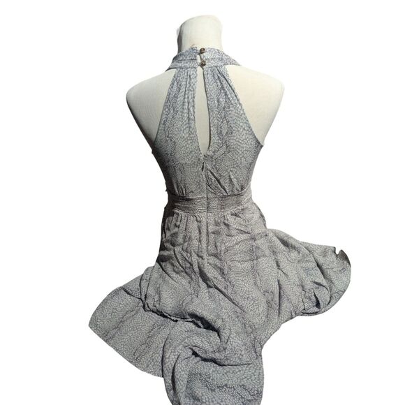 Anthropologie Textured Gray Maxi Dress - Picture 6 of 6